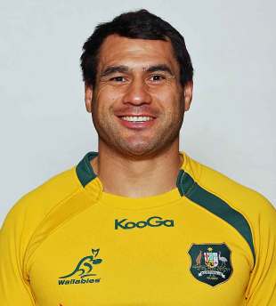 George Smith poses during a Wallabies photo shoot, June 26, 2013 