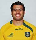 George Smith poses during a Wallabies photo shoot