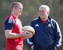 Lions coach Graham Rowntree catches up with Warren Gatland