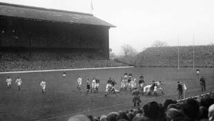 A view of England v South Africa, England v South Africa, Twickenham, January 5, 1952