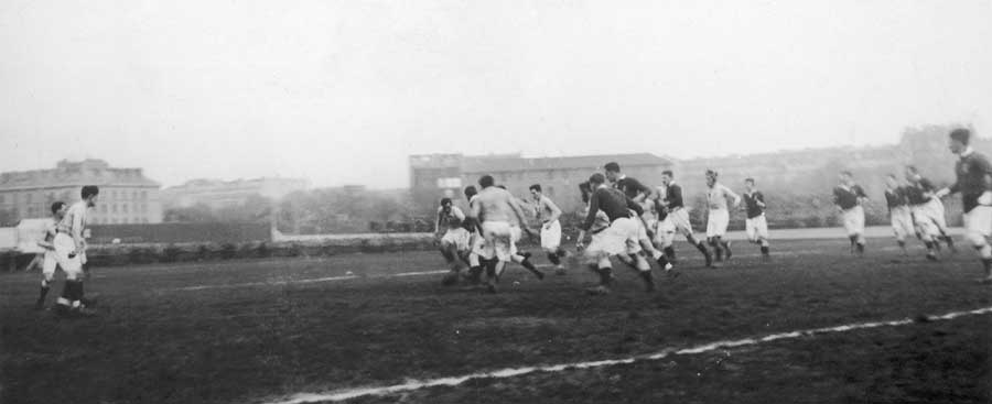 England take on France in 1935