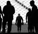 Wallabies scrum-half Will Genia leaves the ANZ Stadium field