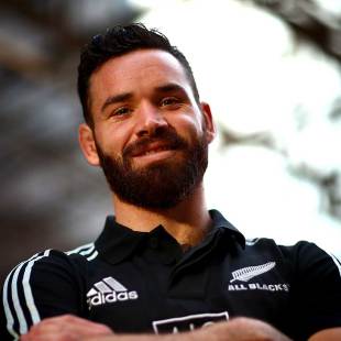 Ryan Crotty poses during a New Zealand All Blacks media session, Intercontinental Hotel, Wellington, New Zealand, August 15, 2013