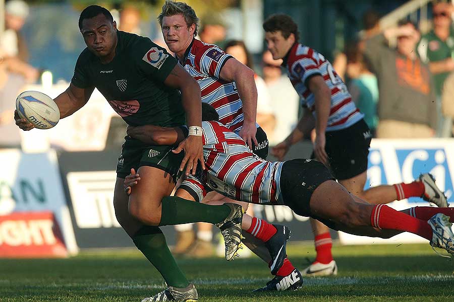 Randwick's Sekope Kepu takes the ball forward against Southern Districts