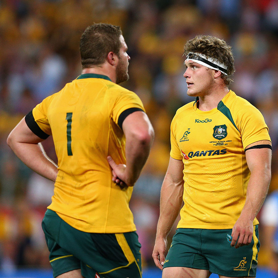 Australia's James Slipper and Michael Hooper reflect on the loss