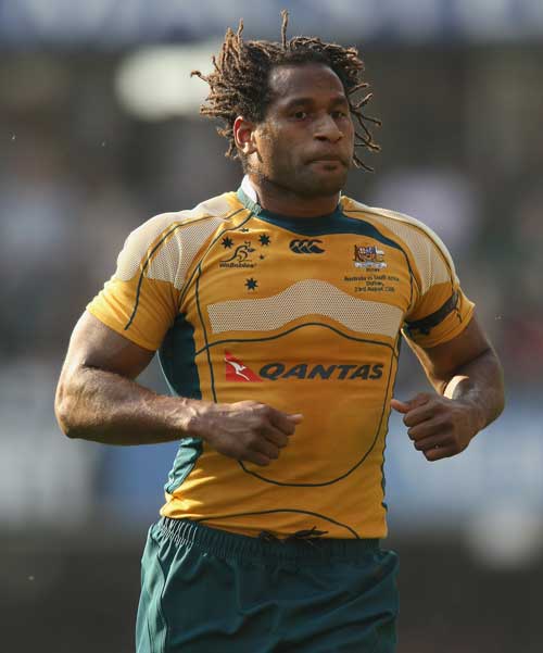 Australia's Lote Tuqiri in action during the 2008 Tri-Nations