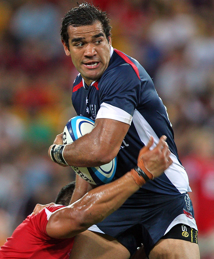 The Rebels' Afusipa Taumoepeau looks for support