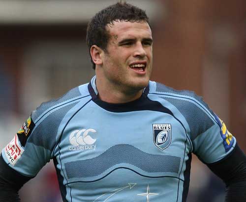 Cardiff Blues and Wales centre Jamie Roberts