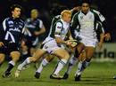 London Irish's Tom Homer injects some pace into an attack
