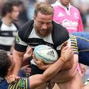 Hawke's Bay's Max Lahiff busts the Otago defence