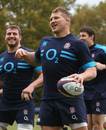 Dylan Hartley is loving training