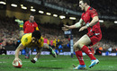 Joe Tomane touches down superbly to put Australia in control against in Cardiff 