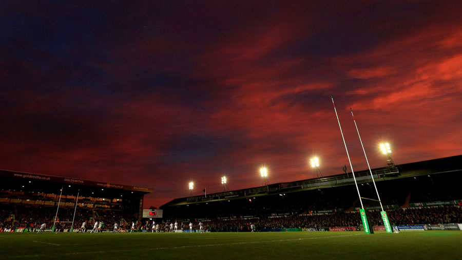 A dramatic sunset over Welford Road