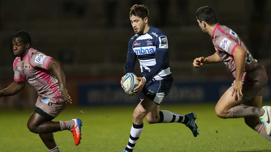 Sale Sharks' Danny Cipriani looks for a gap