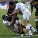 Montpellier's Alex Tulou charges forward