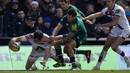 Sale Sharks' Mark Cueto gets a try