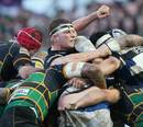 Northampton's Dylan Hartley finds himself at the centre of attention