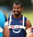 Kurtley Beale is back in training for the Waratahs