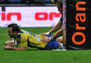 Morgan Parra scores Clermont's only try as they leapfrog Stade Francais