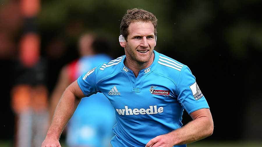 The Crusaders' Kieran Read trained strongly ahead of Super Rugby round two, Christchurch, February 19, 2014
