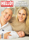 Mike and Zara Tindall on the cover of <I>Hello!</I> magazine