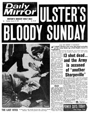 NON RUGBY Bloody Sunday headline