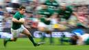 Brian O'Driscoll surges to find space against the Italian defence