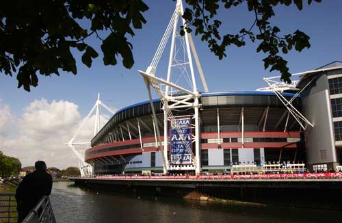 A general view of the Millennium Stadium