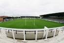 A general view of Kingston Park, home of the Newcastle Falcons 