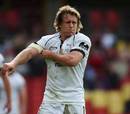 Newcaslte's Jonny Wilkinson looks dejected as his team are defeated 