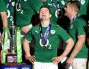 Brian O'Driscoll revels in the wake of his final Ireland Test win