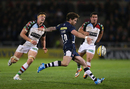 Sale Sharks' Danny Cipriani clears the ball