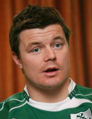 Ireland captain Brian O'Driscoll speaks to the media, Six Nations Championship Official Launch, Hurlingham Club, London, England, January 28, 2009