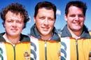 The famous Australian front-row of Tony Daly, Phil Kearns and Ewen McKenzie