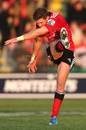 The Crusaders' Colin Slade kicked a game-high 23 points against the Brumbies
