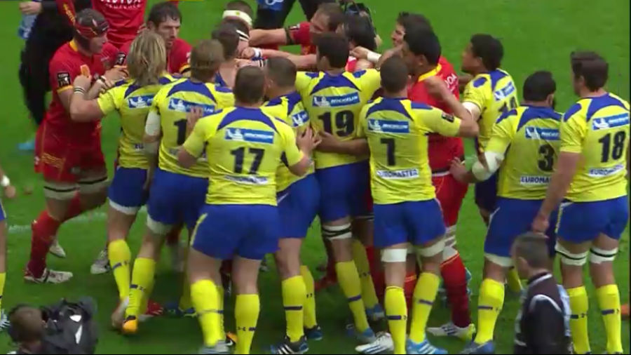 Tempers flare as Perpignan fight to avoid the drop