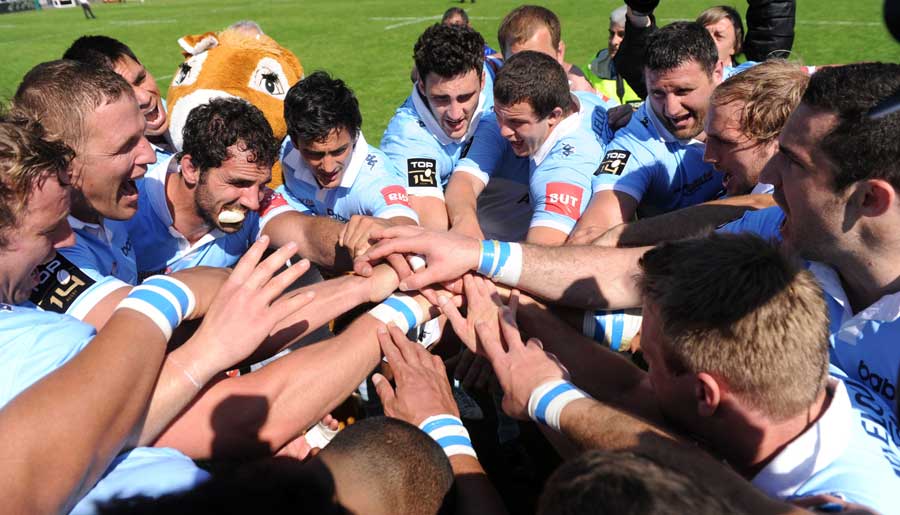 Bayonne celebrate staying in the Top 14
