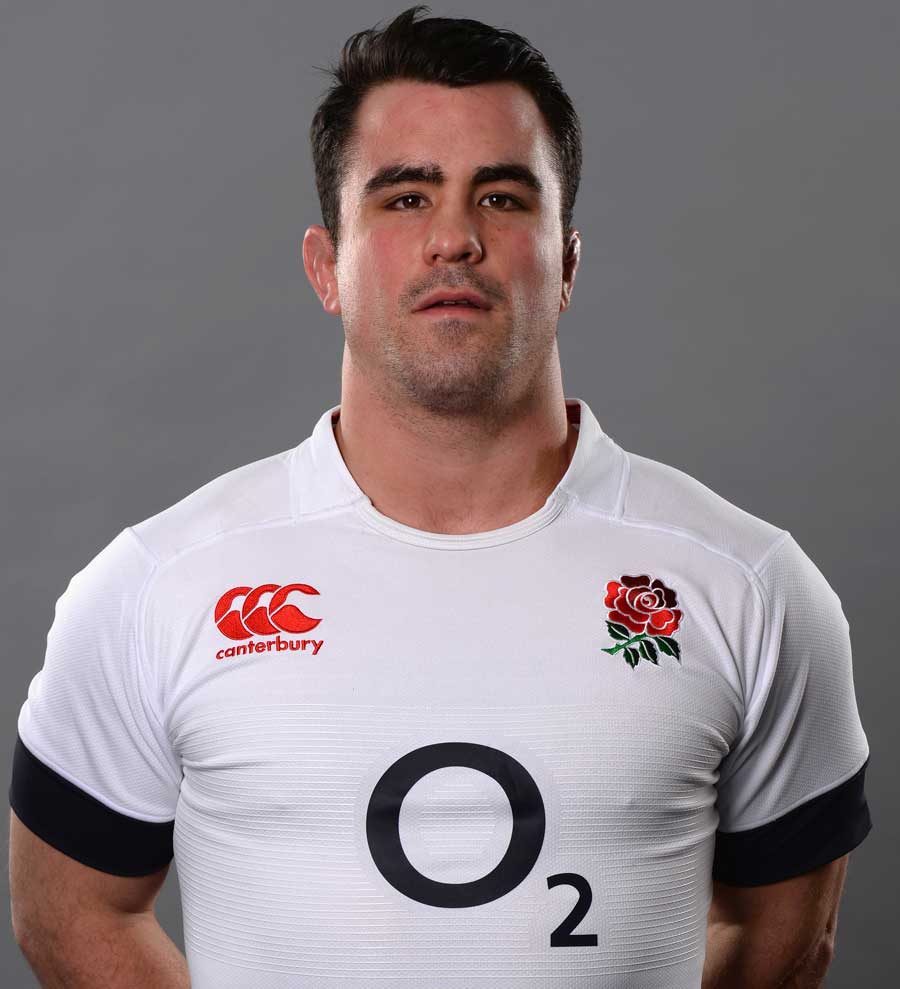 England Saxons hooker Dave Ward poses for a photo