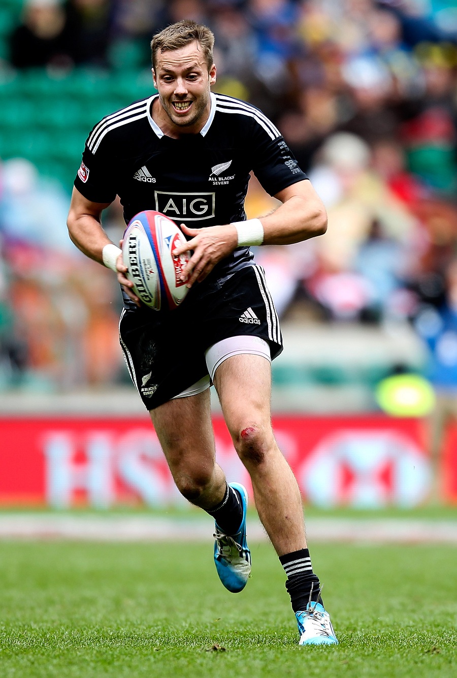 New Zealand's Tim Mikkelson in action