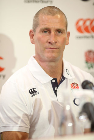 Stuart Lancaster gives his first press conference of the tour, Auckland, May 29, 2014