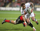 Danny Cipriani breaks clear of a tackle