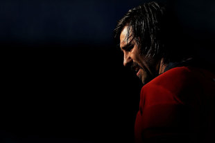 The Waratahs' Jacques Potgieter takes a break during a captain's run, Super Rugby, Allianz Stadium, Sydney, May 16, 2014