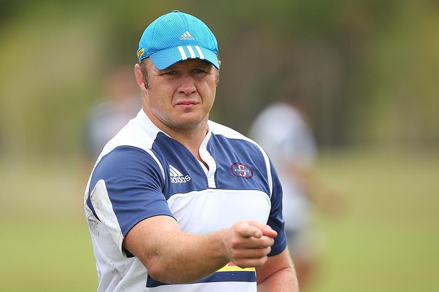 Brok Harris in training with the Stormers