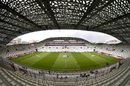 A general view of the Stade Jean Bouin ahead of the 2014 Women's Rugby World Cup semi-finals