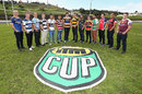 ITM Cup captains pose at the season launch