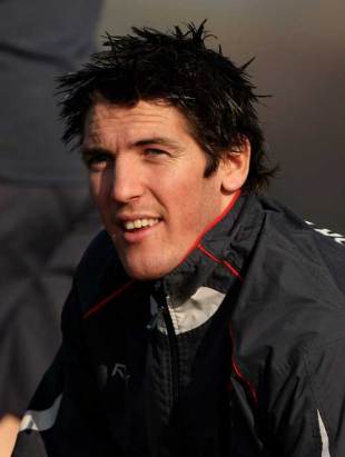 Wales fly-half James Hook photographed during Wales' 2008 Six Nations training camp, February 18 2008.