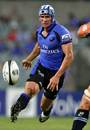 The Western Force's Giteau launches a kick and chase