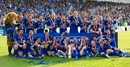 Leinster celebrate their PRO12 victory
