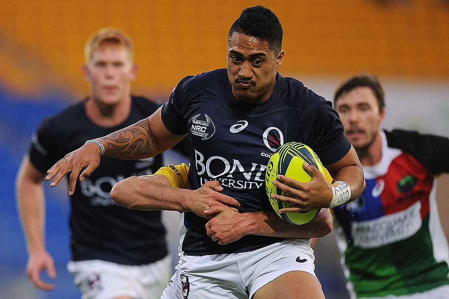 Queensland Country's JJ Taulagi is tackled