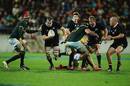 New Zealand's Brodie Retallick charges forward
